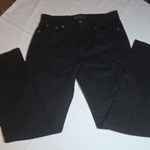 Ralph Lauren Black Denim Trousers